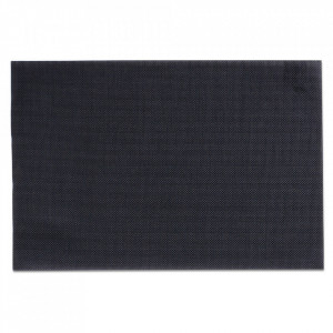 Protectie masa dreptunghiulara neagra din PVC 30x45 cm Bia Zeller
