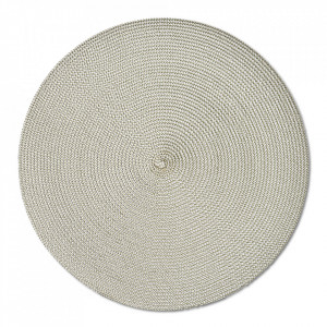Protectie masa rotunda verde jad din polipropilena 38 cm Twist Zeller