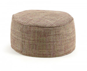Puf rotund multicolor din textil 60 cm Boost Alec Pink La Forma