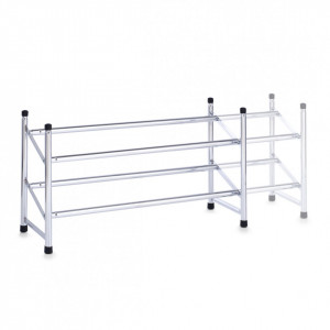 Suport extensibil argintiu din metal pentru incaltaminte Chrom Zeller