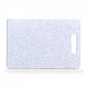 Tocator dreptunghiular gri din plastic 20x30 cm Granite Look Zeller