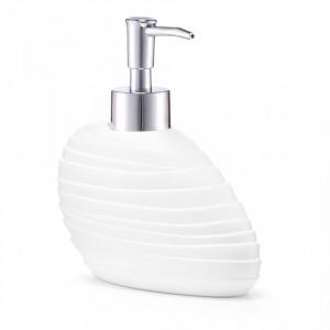 Dispenser sapun lichid alb din polirasina 370 ml Abstract Zeller