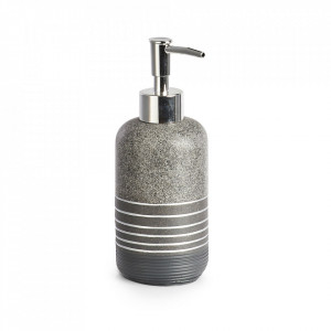Dispenser sapun lichid gri din polirasina 280 ml Shine Zeller