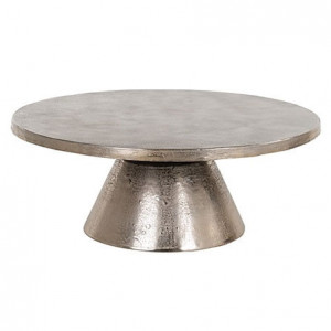 Masuta de cafea auriu sampanie din aluminiu 97 cm Caldox Richmond Interiors