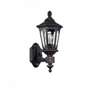 Aplica maro bronz din metal si sticla pentru exterior Oxford Maytoni