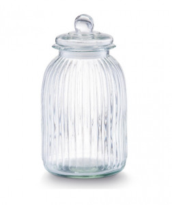 Recipient cu capac transparent din sticla 4,8 L Nostalgia Big XXL Zeller