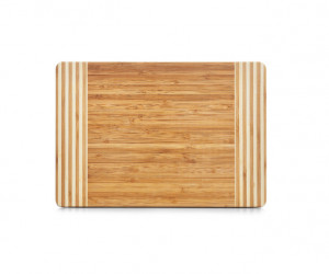 Tocator dreptunghiular maro din lemn 23x33 cm Cutting Board Striped Zeller