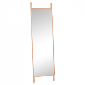 Oglinda de podea dreptunghiulara maro din lemn 53x188 cm Tiara Hubsch