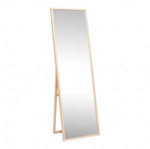 Oglinda dreptunghiulara de podea din lemn de stejar 52x167 cm Floor Hubsch