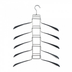 Umeras multiplu argintiu/negru din metal si plastic Save Wardrobe Zeller