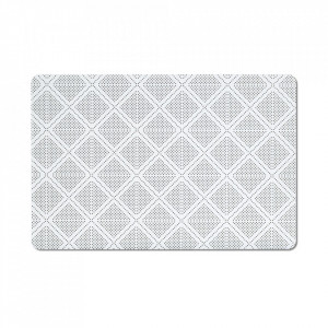 Protectie masa dreptunghiulara neagra din plastic 28,5x43,5 cm Bone Zeller