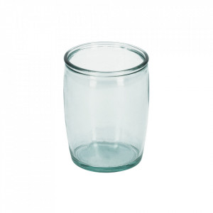 Suport transparent din sticla pentru periuta dinti 430 ml Trella La Forma