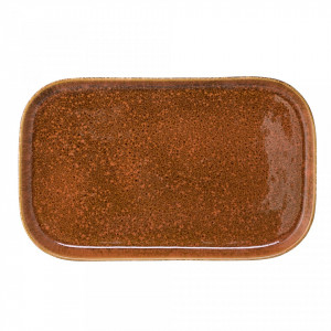 Tava portocalie din ceramica 36x22,5 cm Orange Bloomingville