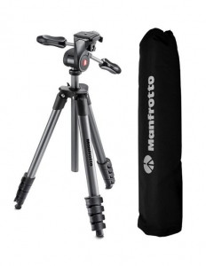 Manfroto Compact Advanced trepied foto cu cap 3-Way