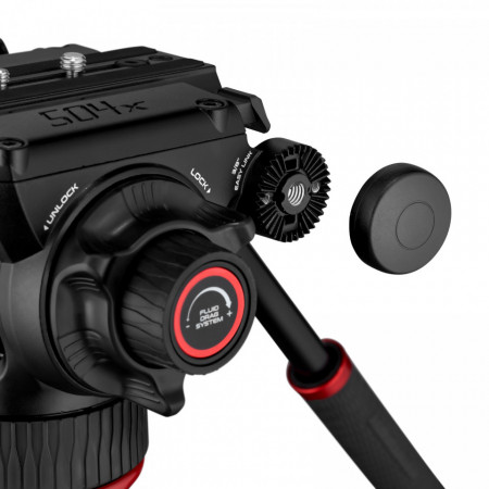 Manfrotto MVK504XTWINGA Kit Trepied video cu spreader de podea