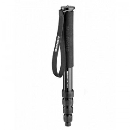 Pachet Manfrotto Element Monopod Aluminiu Negru + Manfrotto 486 cap trepied foto bila