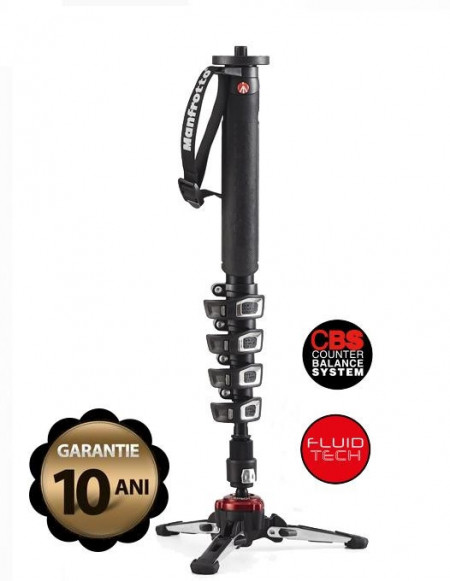 Manfrotto MVMXPROA5 Monopied video fluid