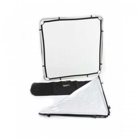 Lastolite Skylite Rapid Kit Cadru cu panza Silver White si Difuzie 1x1m
