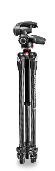 Manfrotto 290XTC3-3W Trepied foto carbon cu cap 3Way