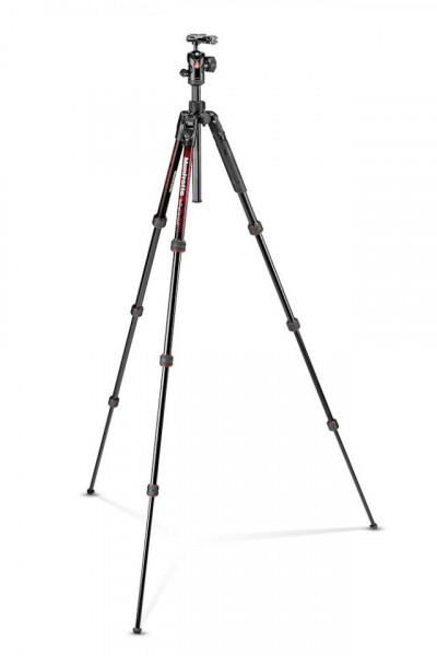 Manfrotto Befree Advanced Kit Trepied Foto Twist Red