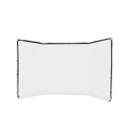 Lastolite Fundal alb panoramic cu rama inclusa 4x2.30m