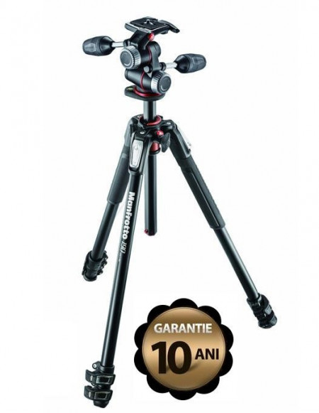Manfrotto 190XPRO3-3W trepied foto cu cap 3Way