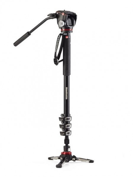 Manfrotto Kit Monopied video fluid dedicat Mirrorless