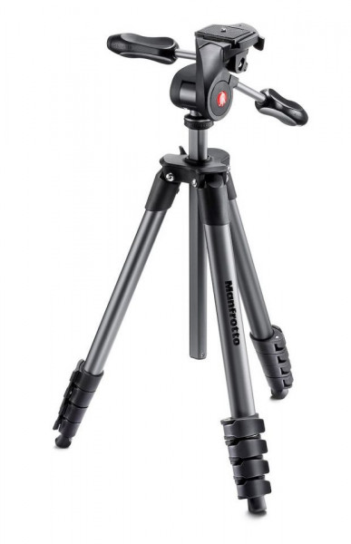 Manfrotto kit trepied foto Compact Advanced cu cap 3-Way