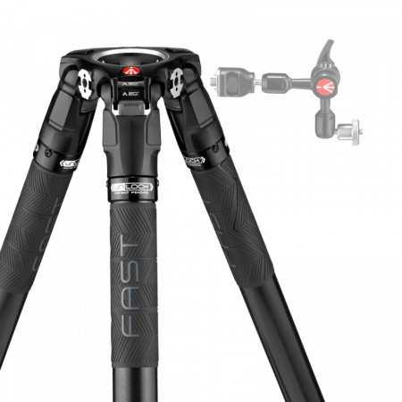 Manfrotto MVK504XSNGFC Kit Trepied video Carbon