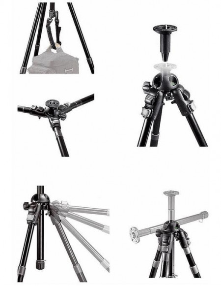 Manfrotto Neotec 458B trepied foto cu eliberare rapida