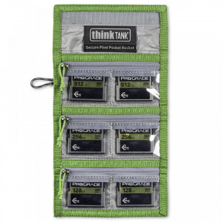 ThinkTank Secure Pixel Pocket Rocket -green- husa pentru carduri