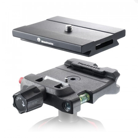 Manfrotto Adaptor Q6 Top cu placa rapida Arca Swiss