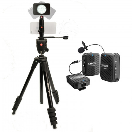 Manfrotto Kit pentru Fitness Vlog LED8 Wireless Synco Dubla