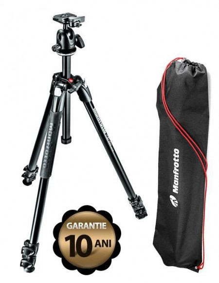 Manfrotto Kit Trepied 290 XTRA, cu cap bila si husa Open box