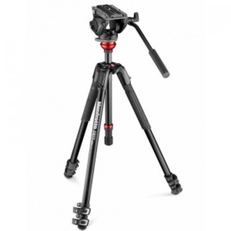 Pachet Manfrotto MVK500190XV Kit trepied video Mirrorless+Husa