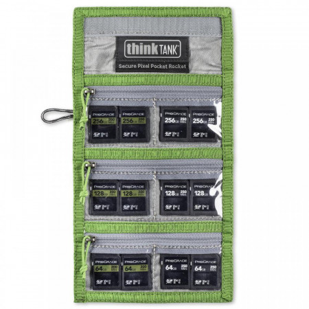 ThinkTank Secure Pixel Pocket Rocket -green- husa pentru carduri