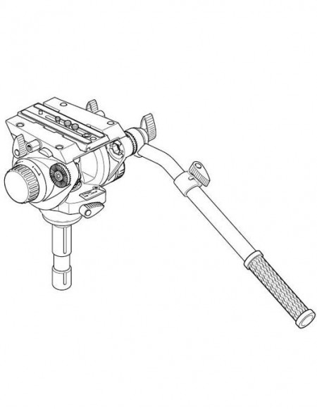 Manfrotto 509HD cap trepied video