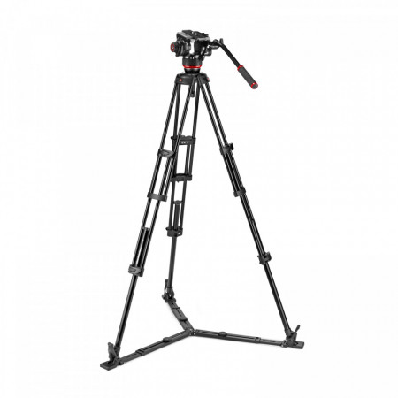 Manfrotto MVK504XTWINGA Kit Trepied video cu spreader de podea