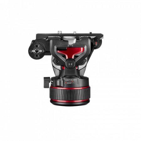 Manfrotto Nitrotech 608 cap fluid video cu sistem de contrabalans continuu