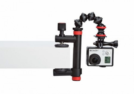 Joby Action Clamp menghina cu brat de prindere pentru GoPro