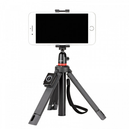 Joby TelePod Mobile Minitrepied telescopic pentru smartphone cu telecomanda si lavaliera