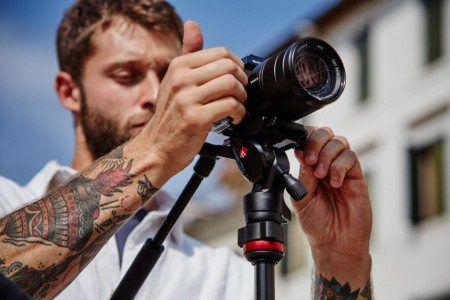 Manfrotto Befree Live Kit Trepied Video Twist