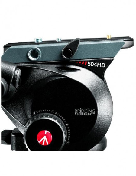 Manfrotto kit trepied video 504HD,546BK