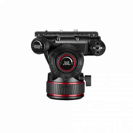 Manfrotto Nitrotech 608 cap fluid video cu sistem de contrabalans continuu