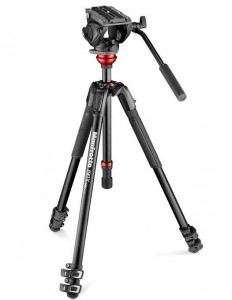 Pachet Manfrotto MVK500190XV Kit trepied video Mirrorless cu Husa 80cm