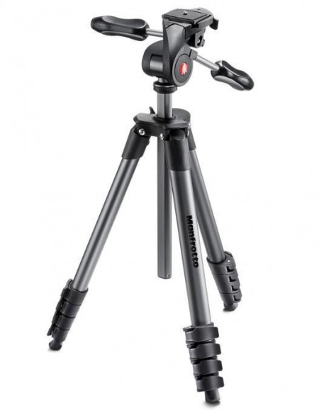 Manfrotto kit trepied foto Compact Advanced cu cap 3-Way