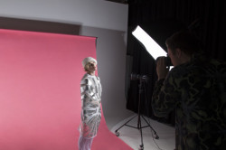 Colorama Fundal foto roz Coral Pink 2.72 x 11m