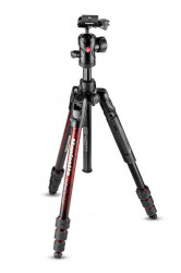 Manfrotto Befree Advanced Kit Trepied Foto Twist Red