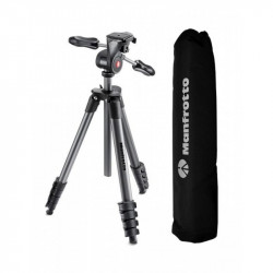 Manfrotto kit trepied foto Compact Advanced cu cap 3-Way
