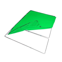 Manfrotto Fundal Chroma Key verde Panoramic cu cadru inclus 4x2.90m